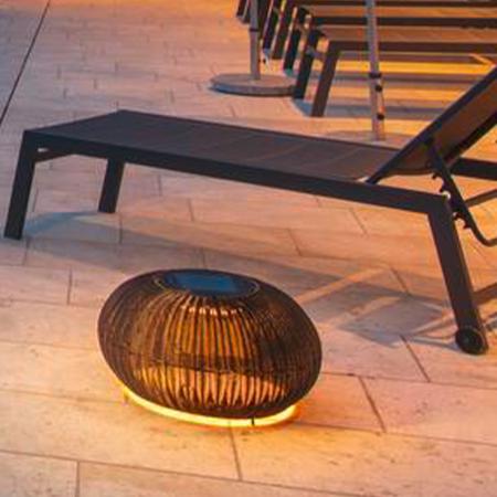 SLV 1008388 ADEGAN, Flache Outdoor Stehleuchte, flat, Solar, 2200 K, IP65, schwarz